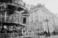 Feria frente al Palacio Real